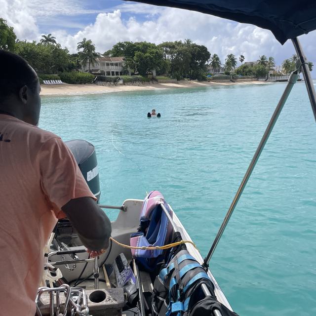 On board the boat